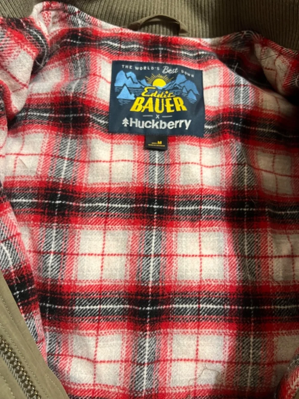 Huckberry x Eddie Bauer Skyliner Diamond Quilted Down Jacket